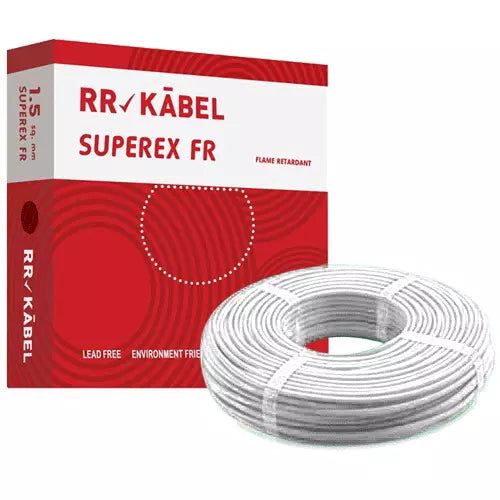 RR Kabel Homecab 1 Core 1 SQMM Cable – White – 200 Mtr (RR1C1FRWHITE200)