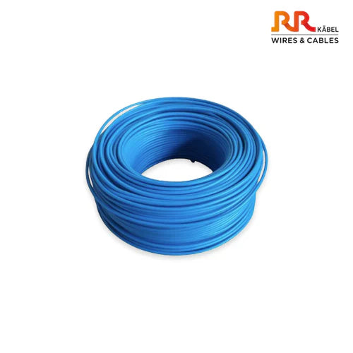 RR Kabel 1 Core 2.5 SQMM FRLS Cable – Blue – 200 Mtr (RR1C2.5FRLSBLUE200)