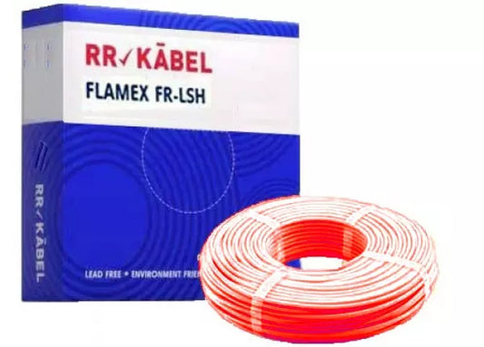 RR Kabel 1 Core 2.5 SQMM FRLS Cable – Red – 200 Mtr (RR1C2.5FRLSRED200)
