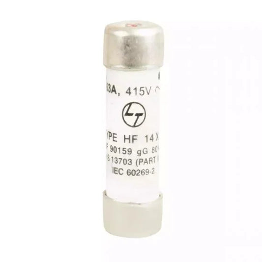 Lauritz Knudsen (Formerly L&T Switchgear Business) HRC Fuse HF 4A Cylindrical 14×51 mm, Suitable for FN/FNX S-D-F & HCO 32 Fuse Base – Cat No. SF90145OOOO