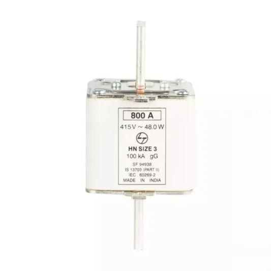 Lauritz Knudsen (Formerly L&T Switchgear Business) HRC Fuse HN Size III 400A – Heavy-Duty Bolted Type for FN/FNX 630 & 800 S-D-F – SF94435OOOO