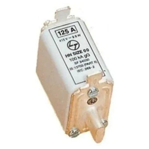 Lauritz Knudsen (Formerly L&T Switchgear Business) HRC Fuse HN Size 000 125A – Bolted Type for FN/FNX 100–160 Systems – SF94946OOOO