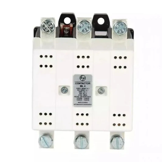 Lauritz Knudsen (Formerly L&T Switchgear Business) ML4 Contactor 70A AC3 – 110V Coil – 2NO+2NC – SS90910AOOO