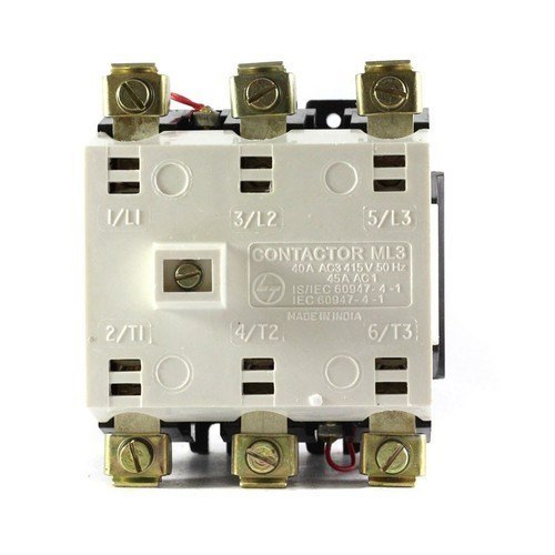 Lauritz Knudsen (Formerly L&T Switchgear Business) ML6 2NO + 2NC 240V Power Contactor Fr-3 AC3-110A AC1-125A – SS90921BOOO