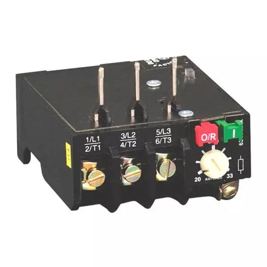 Lauritz Knudsen (Formerly L&T Switchgear Business) MN2 24–40A Overload Relay for MNX 9–40 Contactors – SS94145OOFO