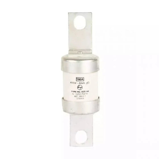Lauritz Knudsen (Formerly L&T Switchgear Business) HRC Fuse HQ Size A4 100A Bolted Type 415V – Industrial Fuse Link – Cat No. ST30768OOOO