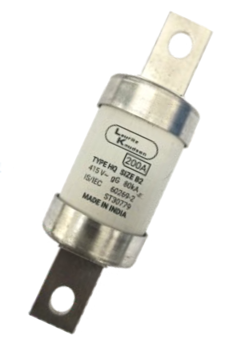 Lauritz Knudsen (Formerly L&T Switchgear Business) HRC Fuse HQ Size B2 160A Bolted Type – Suitable for FN 200/250 S-D-F – ST30778OOOO