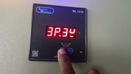 Lauritz Knudsen (Formerly L&T Switchgear Business) 3-Phase LED Voltmeter Class 1 – WL132010OOOO