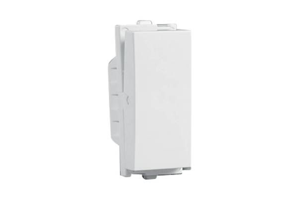 Havells Verona 16A One Way Switch ACVSXXW161 | 240V Modular Switch with Brass Terminals