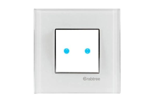Havells Crabtree Signia Smart Curtain Relay Switch | Wi-Fi Control for Motorized Curtains