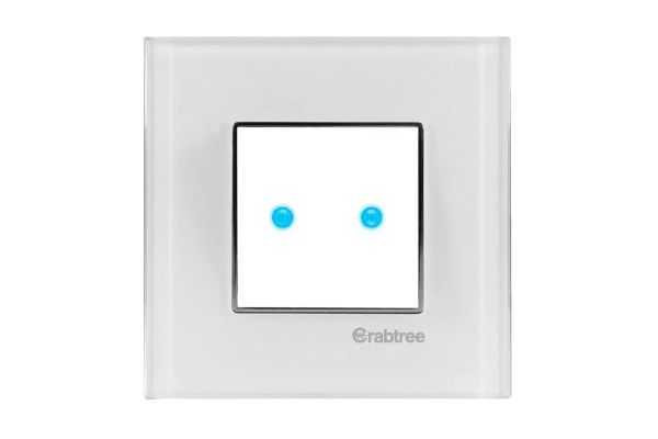 Havells Crabtree Signia Smart Curtain Relay Switch | Wi-Fi Control for Motorized Curtains