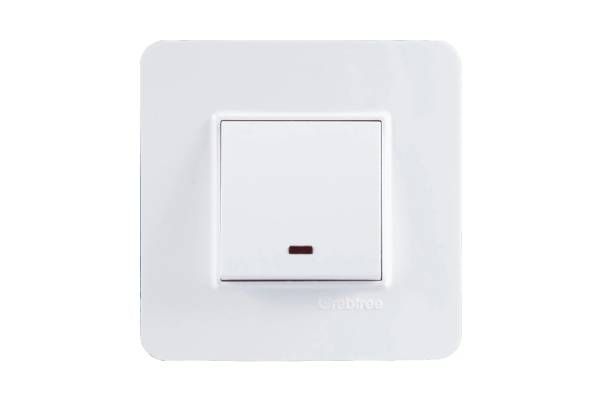 Havells Signia 2M Front Plate ACWPLCWV02 | Embossed Modular Cover Frame with Soft Corners
