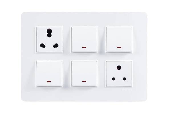 Havells Signia 12M Front Plate ACWPLCWV12 | Embossed Design Plate with Soft Corners