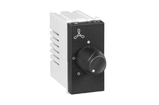 Havells Signia 1M 4 Step Fan Regulator 240V | Modular Fan Speed Controller with Compact Design