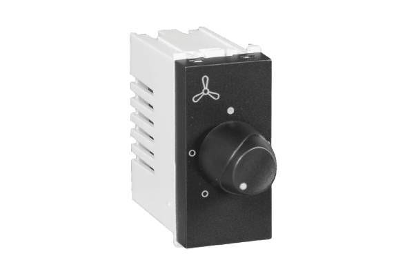 Havells Signia 1M 4 Step Fan Regulator 240V | Modular Fan Speed Controller with Compact Design