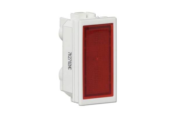 Havells Coral Indicator Lamp 240V Pure White | Modular Support Module for Current Indication