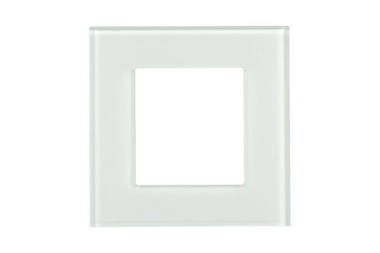 Havells Apogee Glass Marine Green Outer Plate 2M ATAPGCNH02 | Glossy Modular Plate with Minimalist Finish