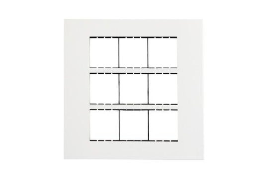 Havells Apogee PC White Outer Plate 18M ATAPLOWH18 | Engineering Grade Modular Plate with Sleek Finish
