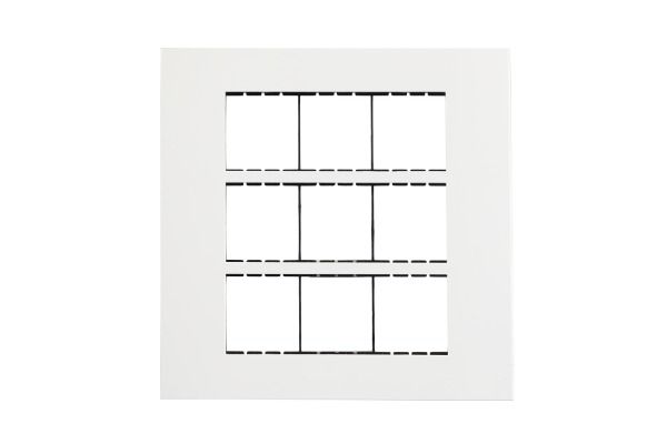 Havells Apogee PC White Outer Plate 18M ATAPLOWH18 | Engineering Grade Modular Plate with Sleek Finish