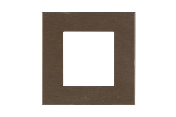 Havells Apogee 2M Metal Brushed Brown Outer Plate ATAPSCAH02 | Real Metal Contemporary Design