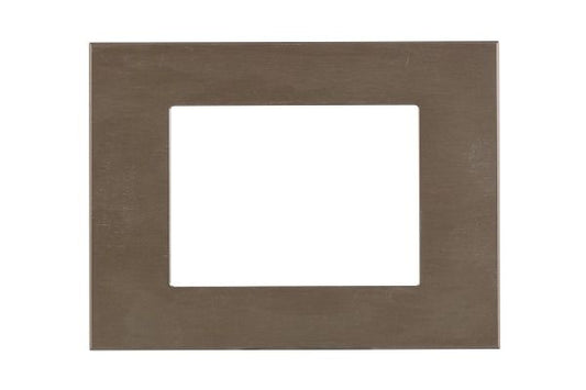 Havells Apogee 3M Metal Brushed Brown Outer Plate ATAPSCAH03 | Real Metal Contemporary Design