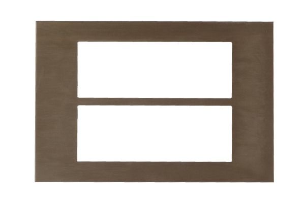 Havells Apogee 12M Metal Brushed Brown Outer Plate ATAPSCAH12 | Real Metal Contemporary Design