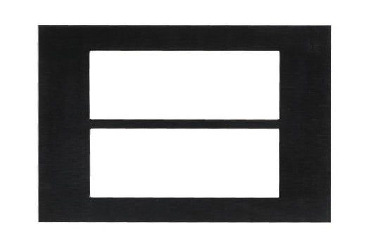 Havells Apogee 12M Metal Brushed Black Outer Plate ATAPSCBH12 | Real Metal Contemporary Design