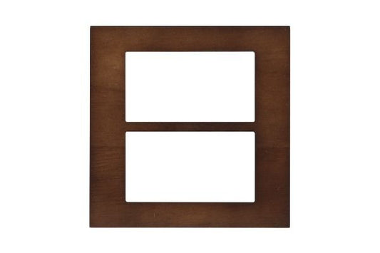 Havells Apogee 8MS Wooden Teakwood Outer Plate ATAPSCWS08 | Real Wood Natural Finish