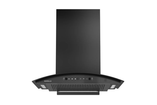 Havells Avior 90 Curved Filterless Autoclean Chimney GHKCNBHK0 | 1250 m³/h Suction with Gesture Control