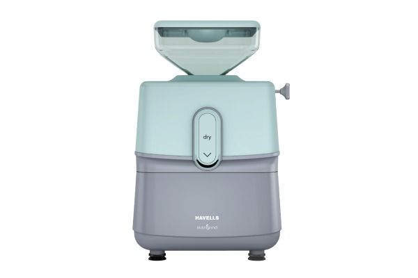 Havells Nutrigrind Wet & Dry Grinder GHFMGFDE040 400W | Stone-Based 3-in-1 Grinder with Dual Grinding Units