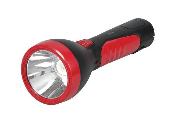 Havells LTS Pathfinder ULTRA Rechargeable LED Torch 3W with Bright White LED and Plug & Play Charging