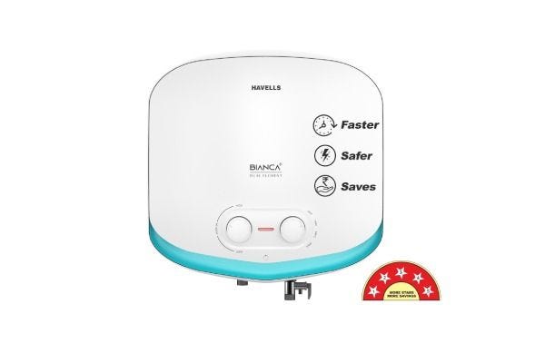 Havells Bianca+ Convertible Storage Water Heater 10L 3000W | Smart Fast Heating Geyser