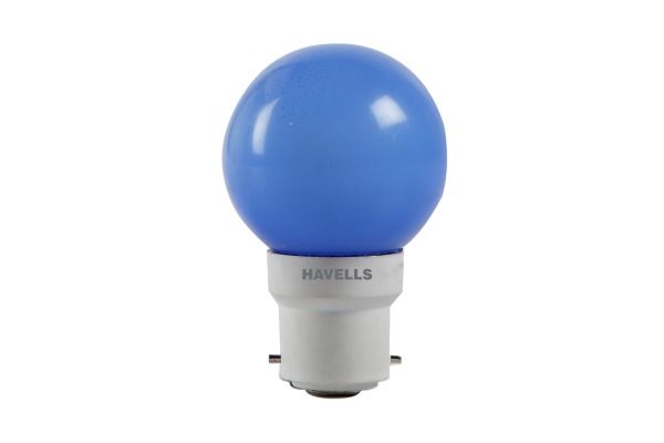 Havells Adore LED B22 0.7W Blue Lamp | Decorative LED Bulb for Ambience Lighting
