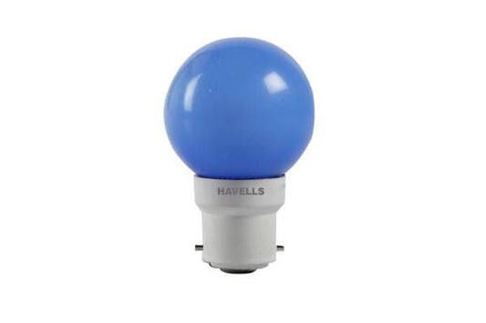 Havells Adore B22 Blue LED Lamp 0.5W | Decorative Blue Indicator Lamp