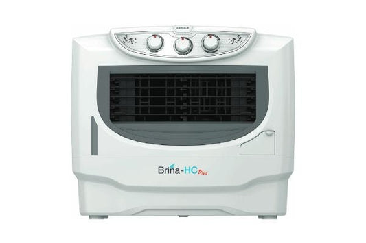 Havells Brina Plus HC Window Air Cooler GHRACCDE0201 50L | Honeycomb Pads with Auto Drain & Collapsible Louvers