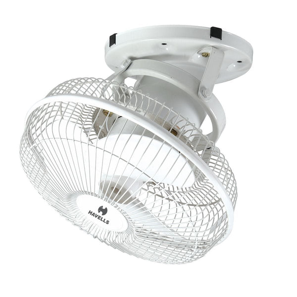Havells Ciera High Speed Cabin Fan 300mm White | Copper Motor High Airflow Cooling
