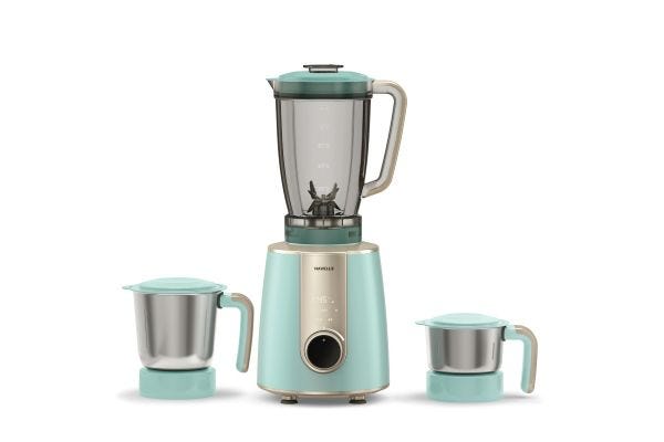 Havells Craft Mixer Grinder GHFMGFQB080 800W BLDC | 3 Jar Mixer Grinder with Touch Control