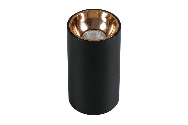 Havells Crysta Deco Surface COB Spotlight 12W 3000K Gold | Surface Mounted Warm White COB Light