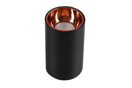 Havells Crysta Deco Surf COB 18W 3000K Rose Gold Black Surface Mounted COB Light with 36° Beam Angle