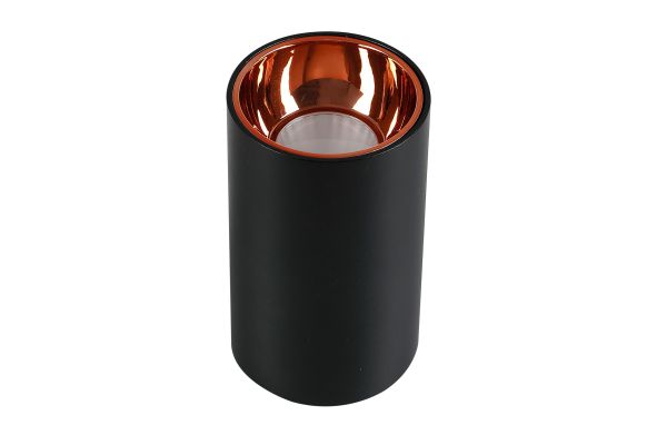 Havells Crysta Deco Surf COB 18W 4000K Rose Gold Black Surface Mounted COB Light with 36° Beam Angle