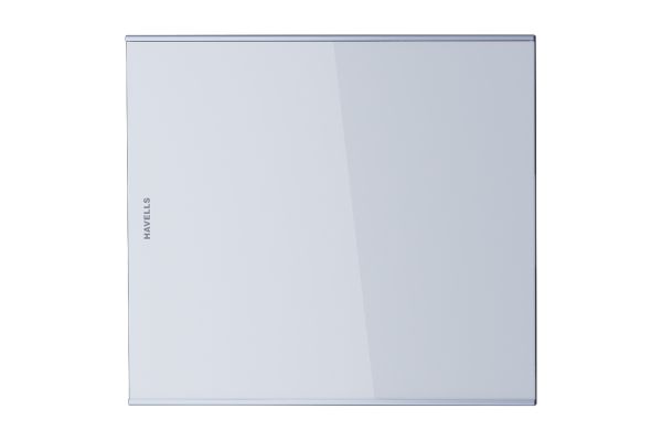 Havells KANCH Glass Door DB 2 Tier 28 Module DHDMTVZDXT14 | White Double Door Distribution Board