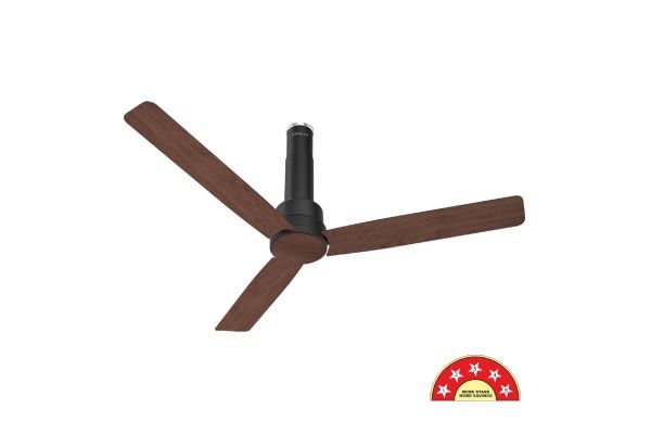 Havells Elio Prime BLDC+ Ceiling Fan 1200mm Walnut Wood | RF Remote Fan with 5 Star Energy Saving