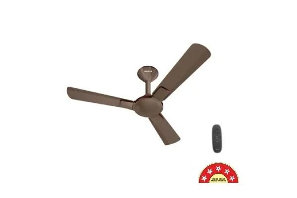 Havells Enticer R&R BLDC Prime Dual Control Ceiling Fan 1200 mm Bronze Cola Chrome | High Speed Energy Efficient Cooling