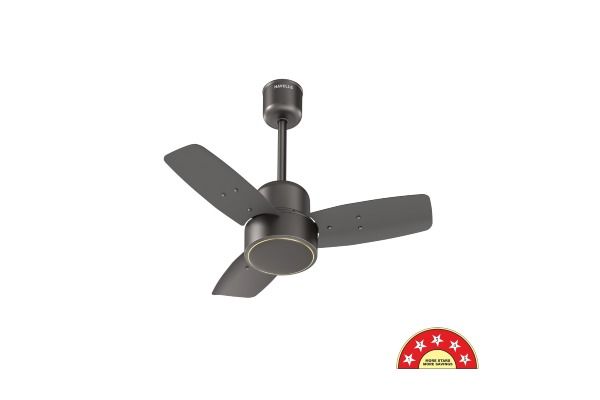 Havells Epic BLDC Ceiling Fan 600 mm Smoke Brown | High Speed Energy Saving Fan