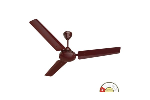 Havells Samraat Regular Ceiling Fan 1400mm Brown | High Air Delivery Energy Efficient Fan