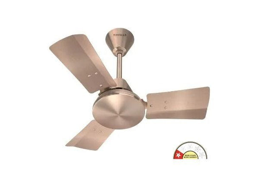 Havells EP Trendy Special Finish Ceiling Fan 600mm Antique Copper | High Speed Copper Motor Fan