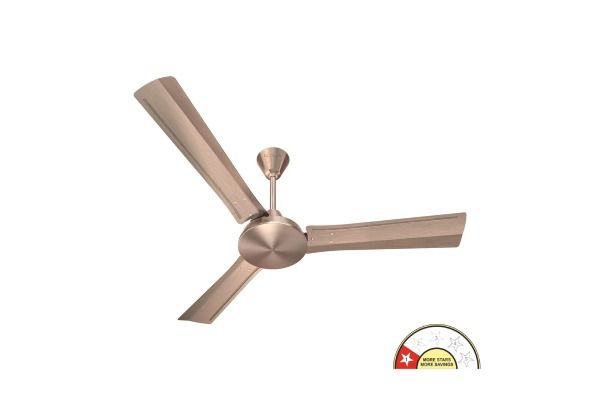 Havells EP Trendy Special Finish Ceiling Fan 900mm Antique Brass | Wider Tip Blades for Effective Air Circulation