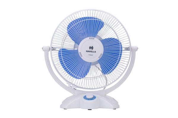 Havells Breezo Personal Fan 300mm High Speed Copper Motor 80W White