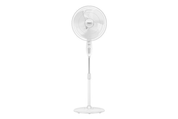Havells Swing High Speed Pedestal Fan 400mm White | Copper Motor with Powerful Air Delivery
