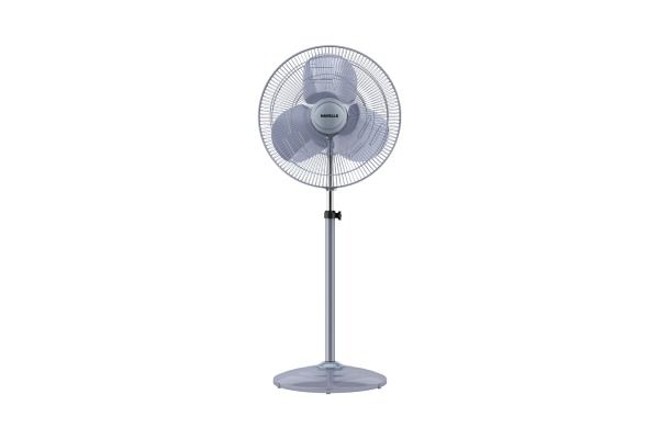 Havells Windstorm Ultra Oxy Pedestal Fan 500mm Grey | WideVolt Motor with Smooth Oscillation